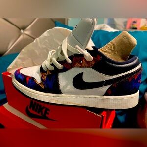 Jordan retro 1 low “nothing but net” size 6 youth